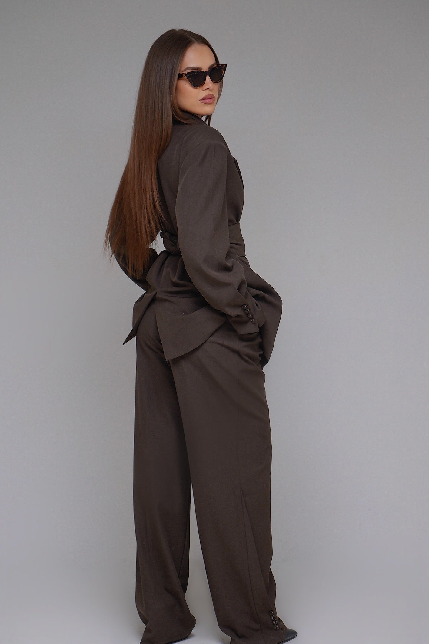 LE PANTALON ELYA MARRON