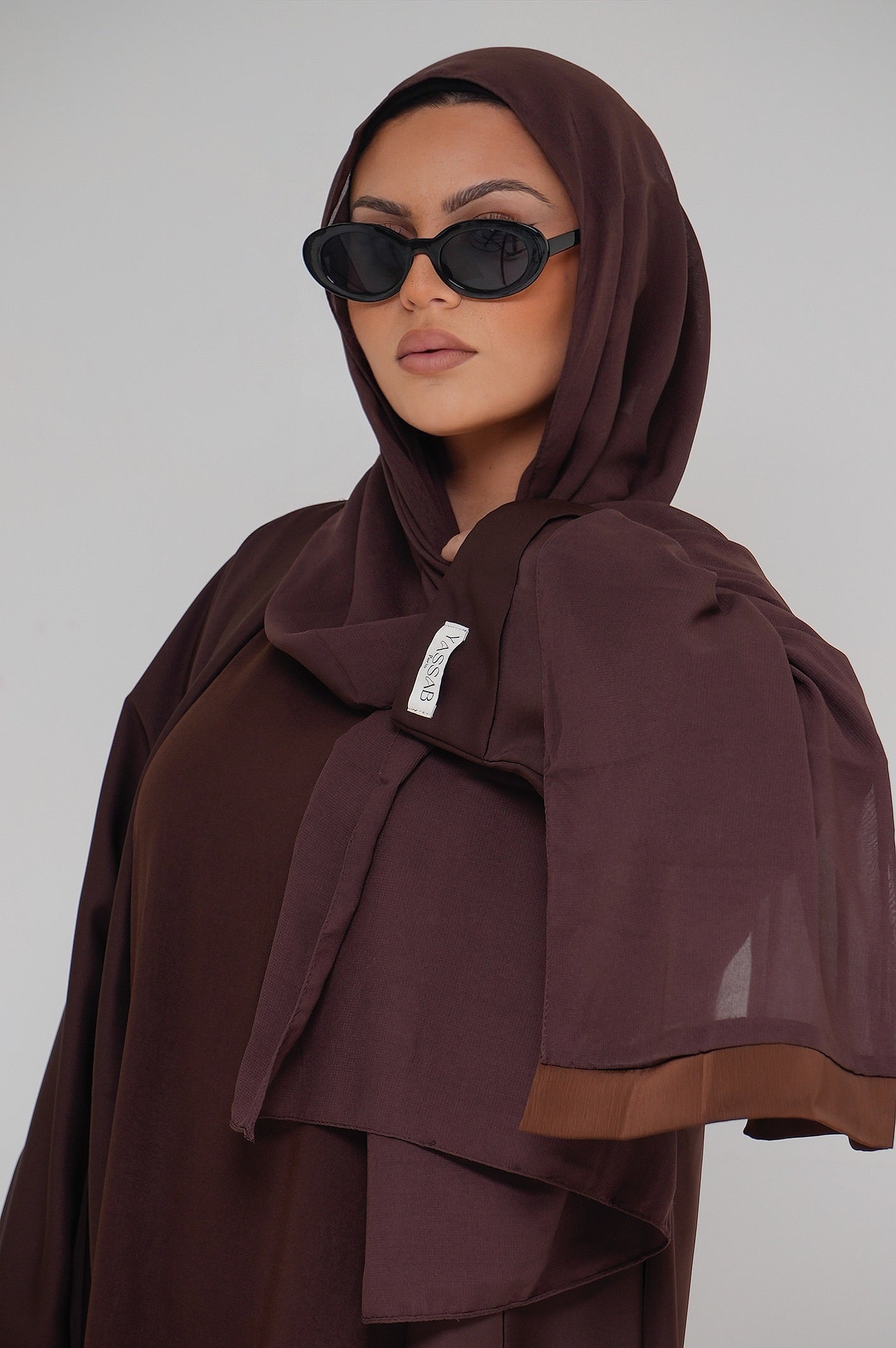 LE KIMONO DEUX PIÈCES LYA MARRON