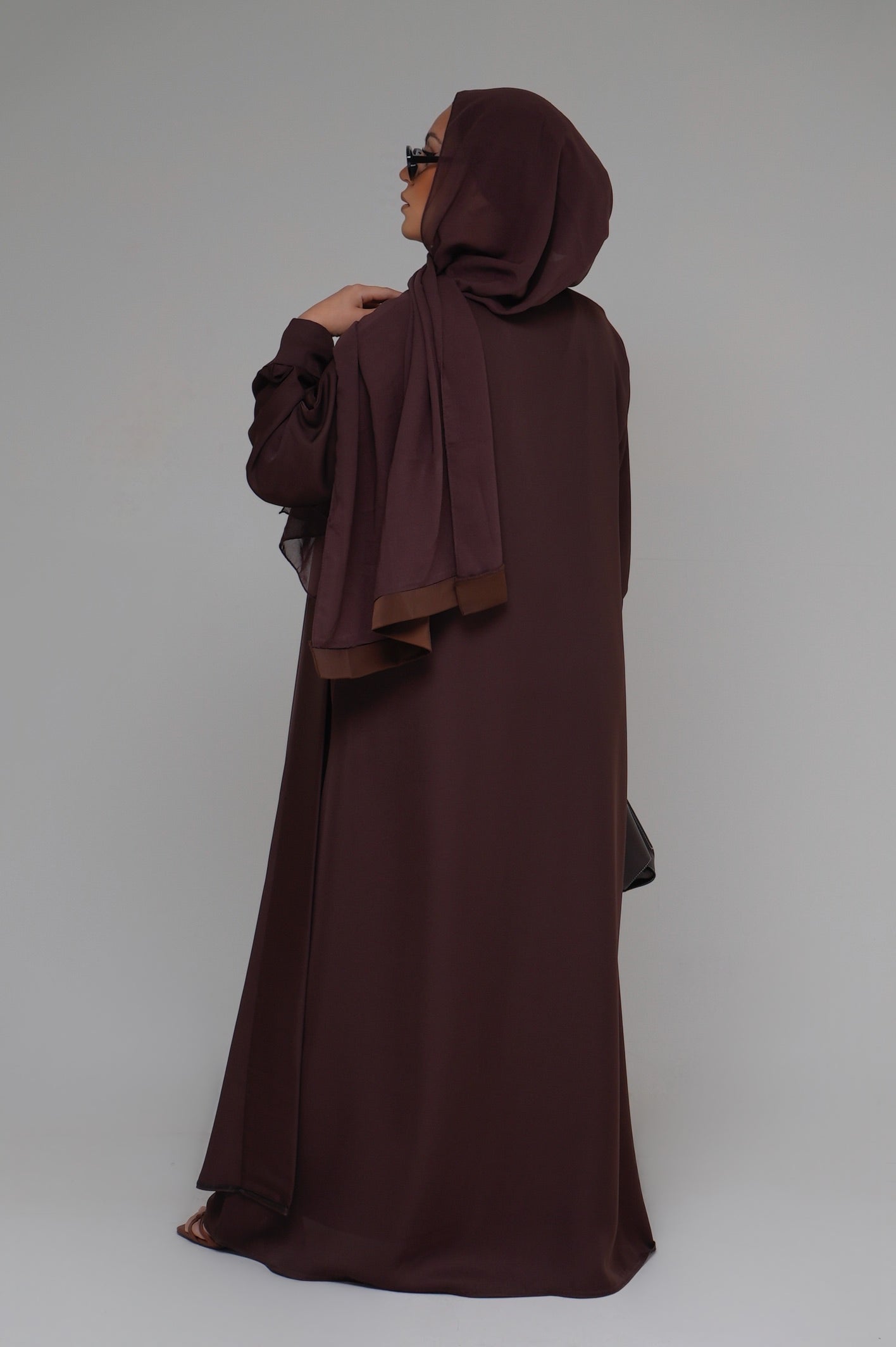LE KIMONO DEUX PIÈCES LYA MARRON