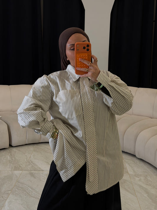 Chemise cravate