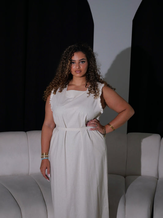 LA ROBE SAWSSENE BEIGE
