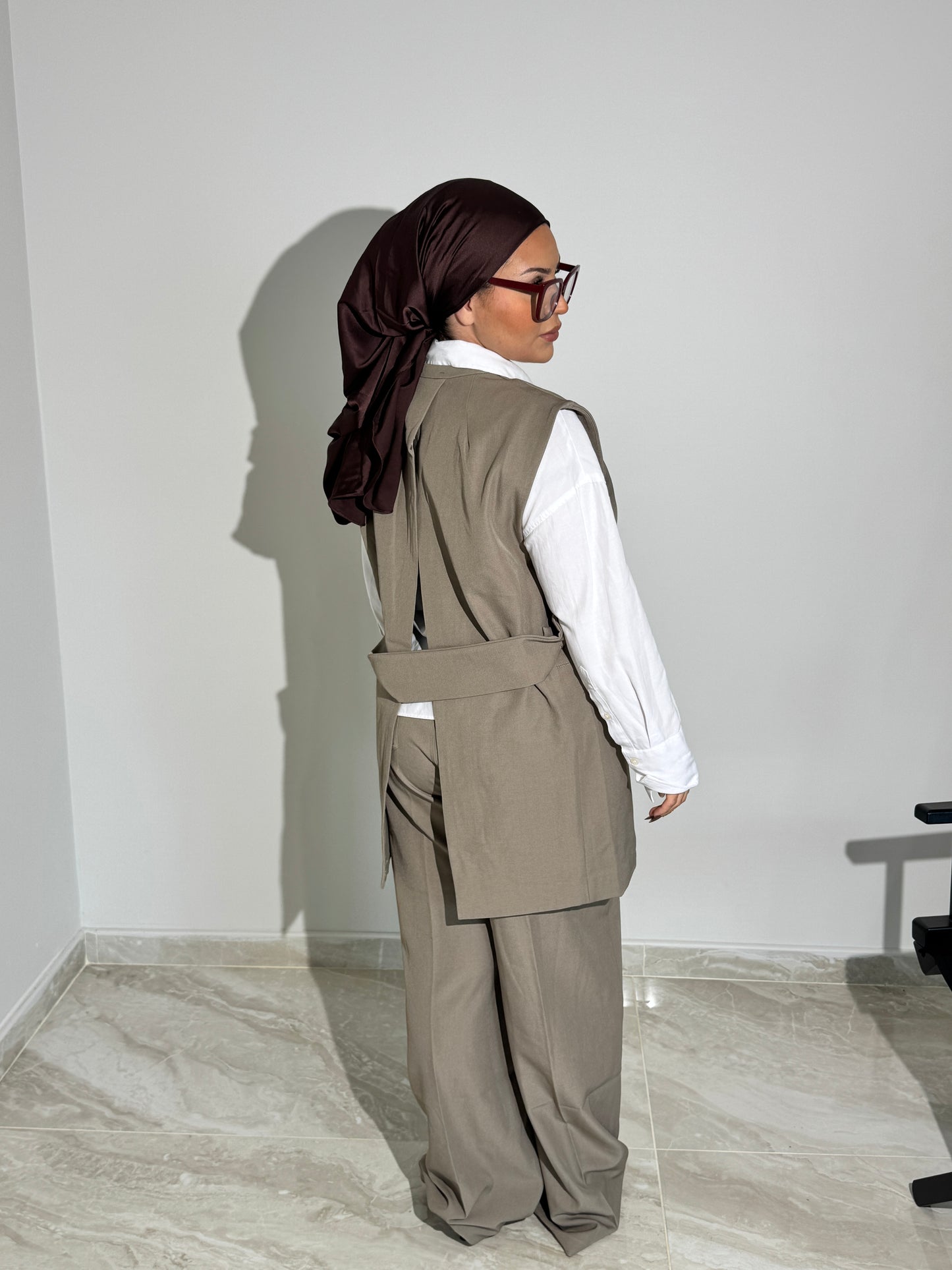 Ensemble blazer Oversize