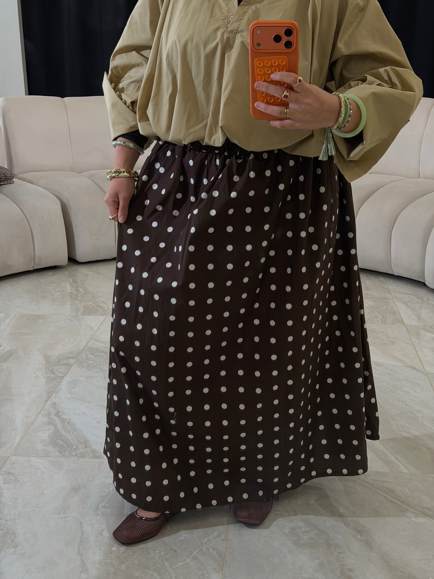 Chemise bouffante