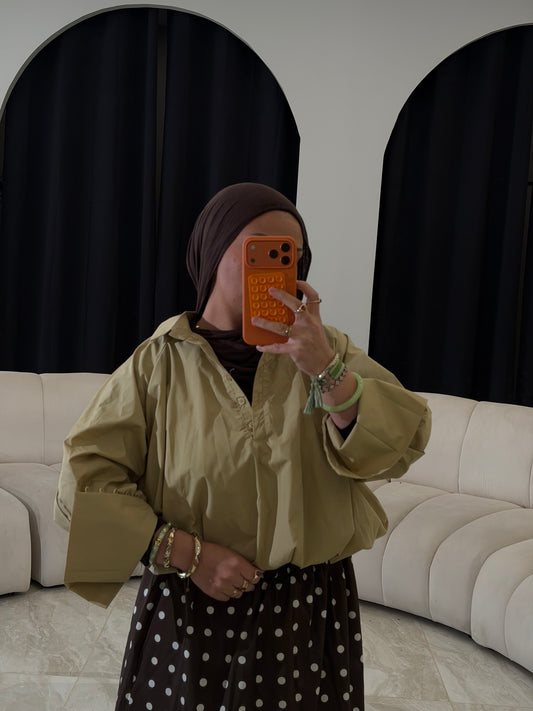 Chemise bouffante