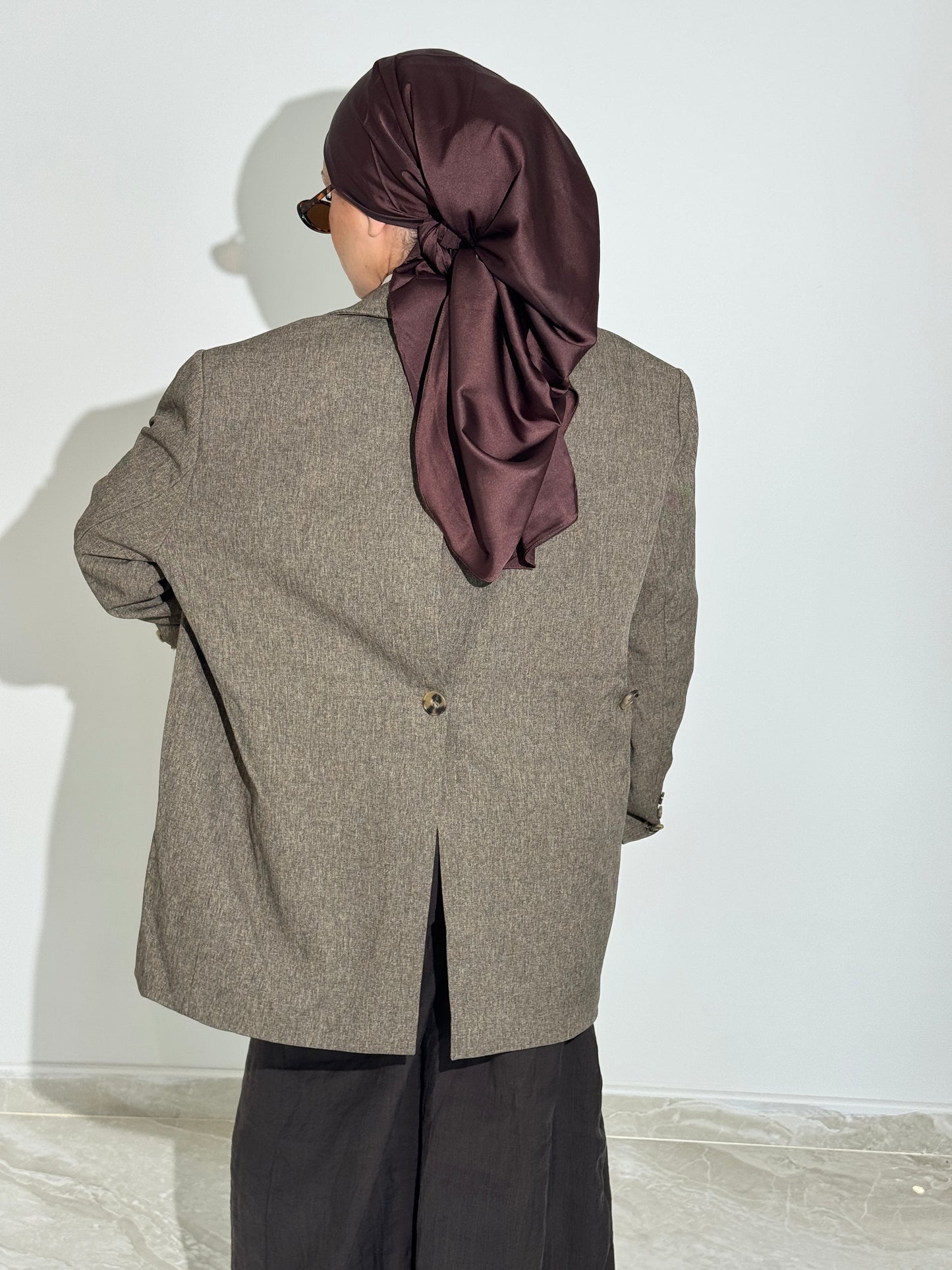 BLAZER CHINÉ OVERSIZE